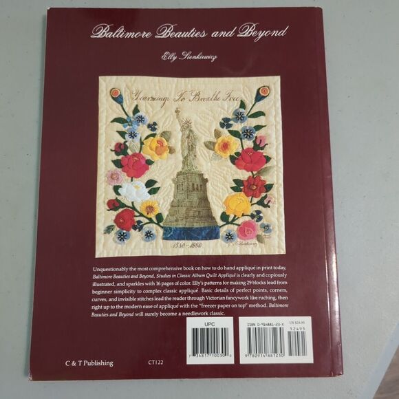 Baltimore Beauties and Beyond Studies in Album Quilt Applique Lienkiewicz Book s - Picture 2 of 4